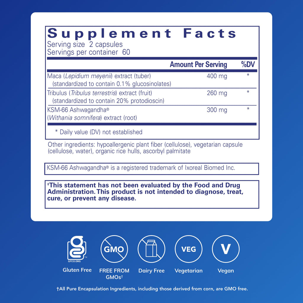 Pure Encapsulations FemiVive™ – 120 Capsules – Enhances Desire & Sensation