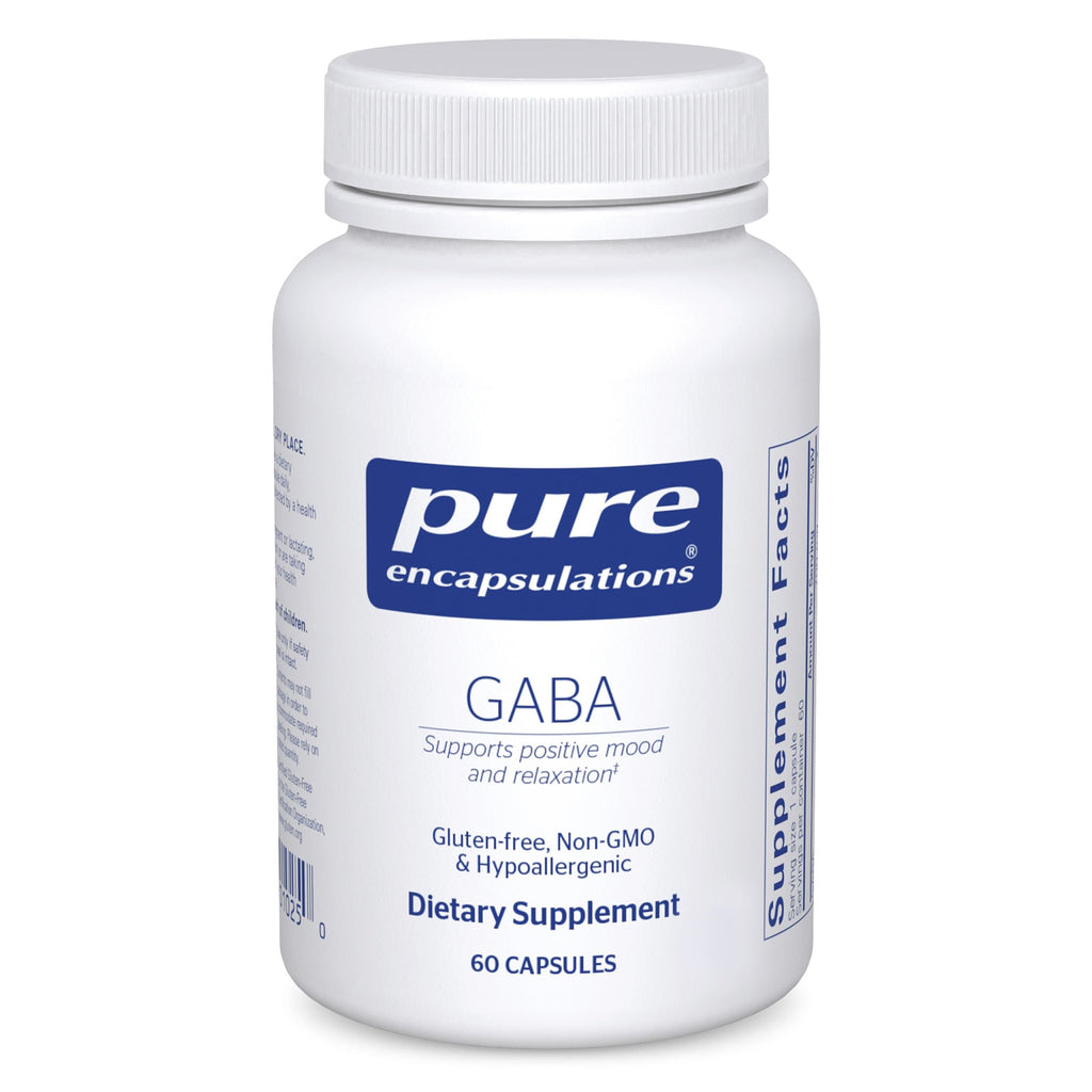 Pure Encapsulations GABA – Relaxation & Stress Support – 60 Capsules