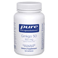 Pure Encapsulations Ginkgo 50 160 mg | Ginkgo Biloba for Brain & Circulation | 120 Capsules