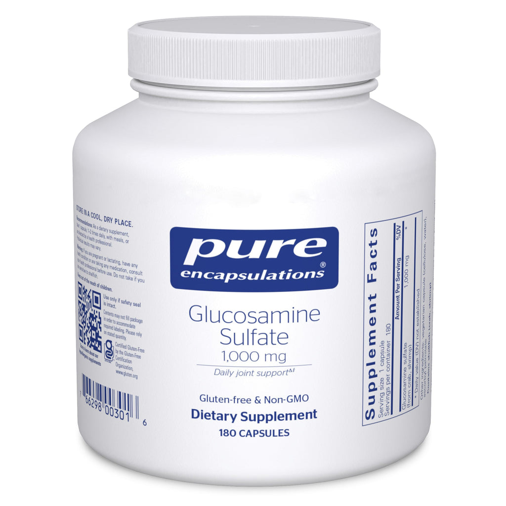 Pure Encapsulations Glucosamine Sulfate 1,000 mg | Joint Support & Cartilage Health | 180 Capsules