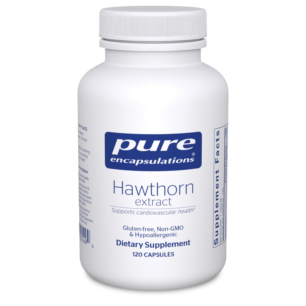 Pure Encapsulations Hawthorn Extract – Hypoallergenic Cardiovascular Support | 120 Capsules