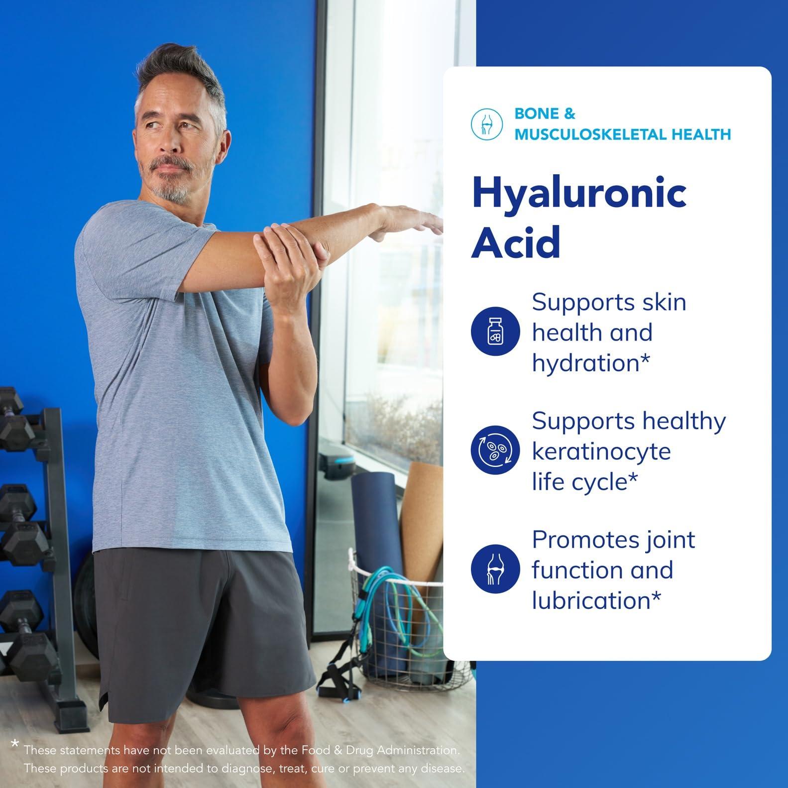 Pure Encapsulations Hyaluronic Acid - Skin Hydration & Joint Health | Gluten Free, Vegan & Non-GMO | 60 Capsules
