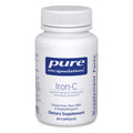 Pure Encapsulations Iron-C: Iron 15 mg + Vitamin C 175 mg | Red Blood Cell Support | Gluten Free & Vegan - 60 Capsules