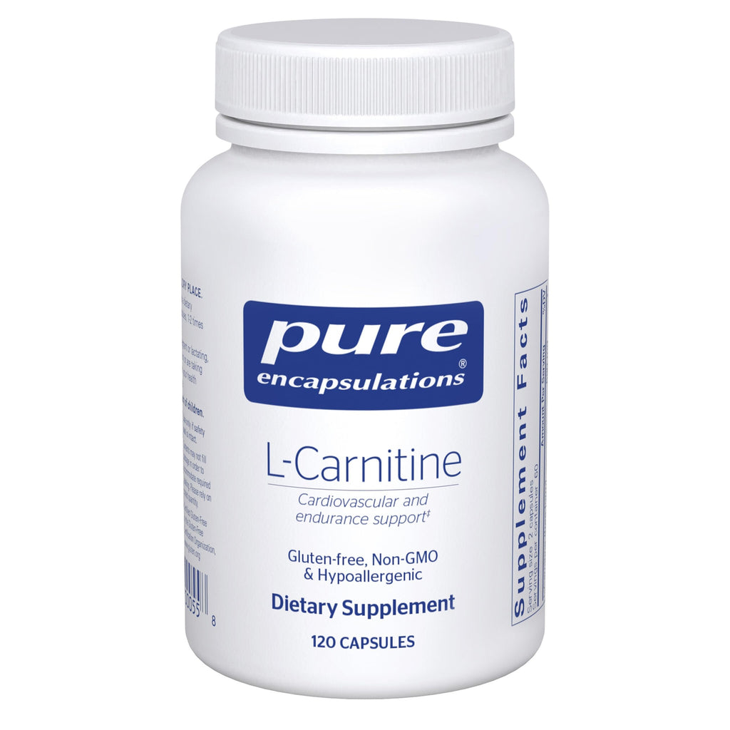 Pure Encapsulations L-Carnitine | Hypoallergenic Cardiovascular & Endurance Support | 120 Capsules
