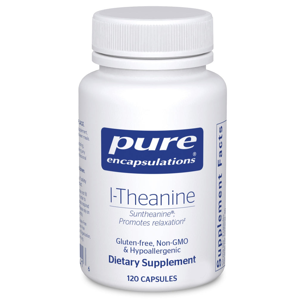 Pure Encapsulations L-Theanine – Relaxation & Stress Support – 120 Capsules