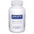 Pure Encapsulations Mineral 650 | Hypoallergenic Balanced Chelated Minerals | 180 Capsules