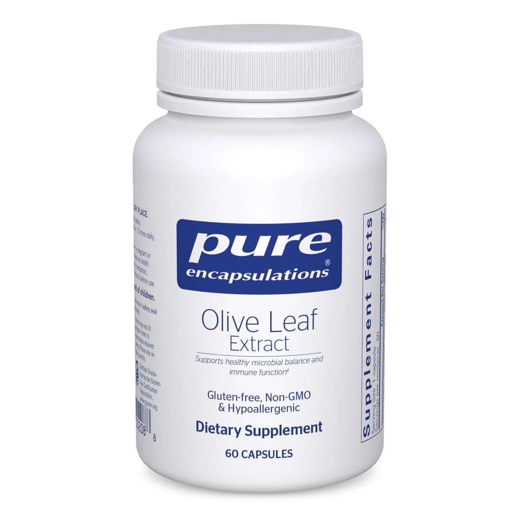 Pure Encapsulations Olive Leaf Extract – Hypoallergenic Immune Support, 60 Capsules