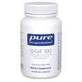 Pure Encapsulations Q-Gel 100 (Hydrosoluble CoQ10) | CoQ10 with Vitamin E to Enhance Solubility | 60 Softgel Capsules