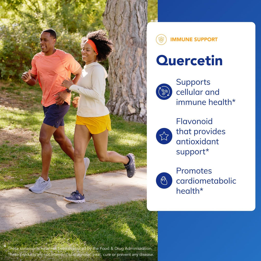 Pure Encapsulations Quercetin 500 mg – Immune, Cellular & Heart Health Support (Gluten Free, Non-GMO) – 120 Capsules