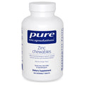 Pure Encapsulations Zinc Chewables | Immune Support, Growth & Wound Healing | 100 Orange Tablets