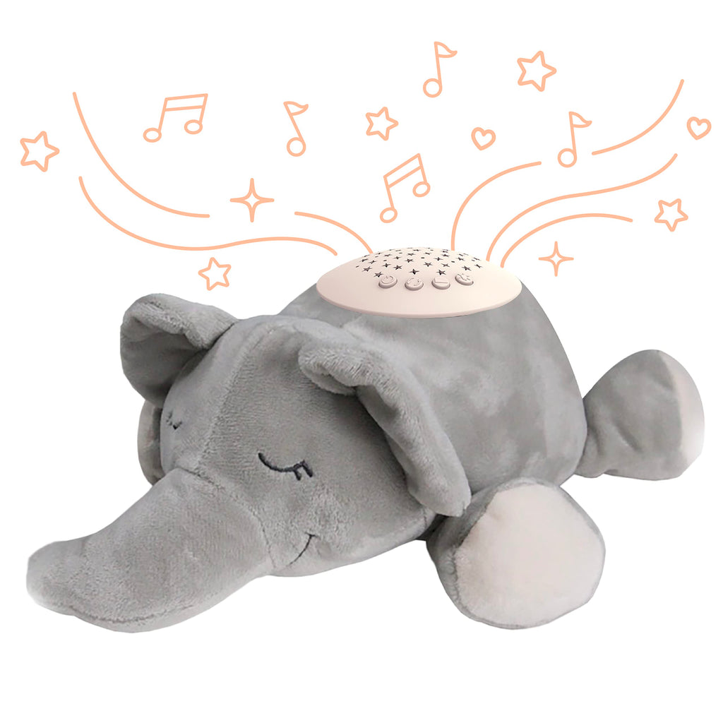 Pure Enrichment PureBaby Sound Sleepers: Portable Baby Sound Machine & Star Projector