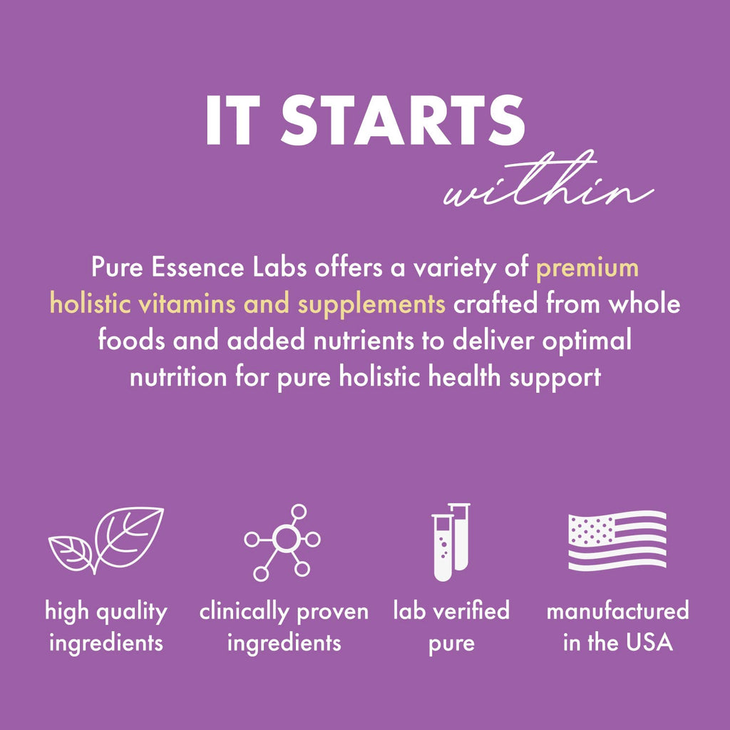 Pure Essence Labs Transitions: Natural Menopause Relief for Hormone Balance | 120 Capsules