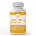 Pure Goldenseal Berberine Capsules - 100 Count, No Additives, Lab Verified
