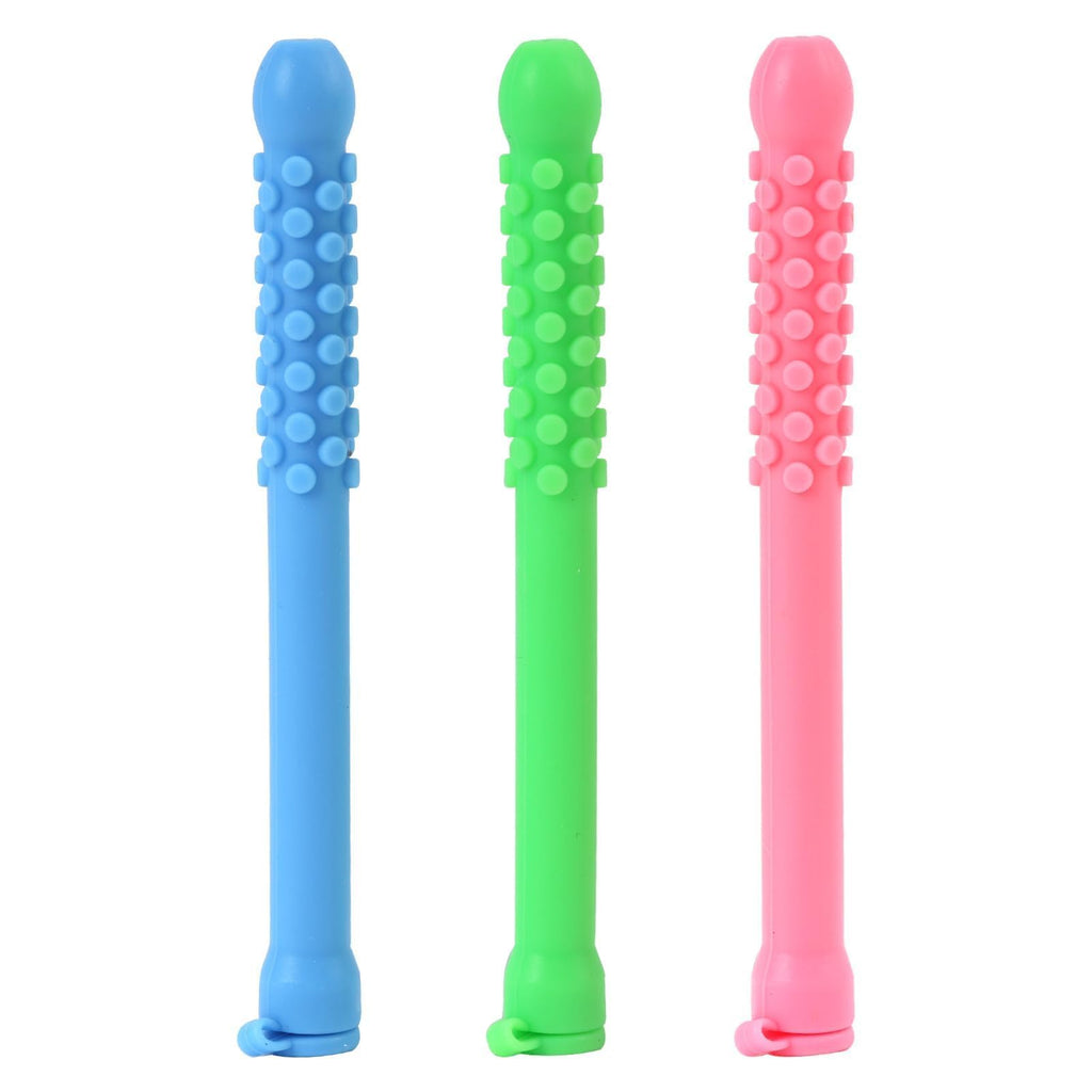 3-Pack Chewable Breath Refresher Sticks - Fresh Breath, Focus & On-The-Go