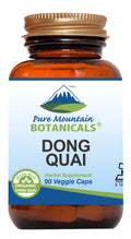 Pure Mountain Botanicals Dong Quai Capsules – 500mg Organic Dong Quai Root, Kosher & Vegan
