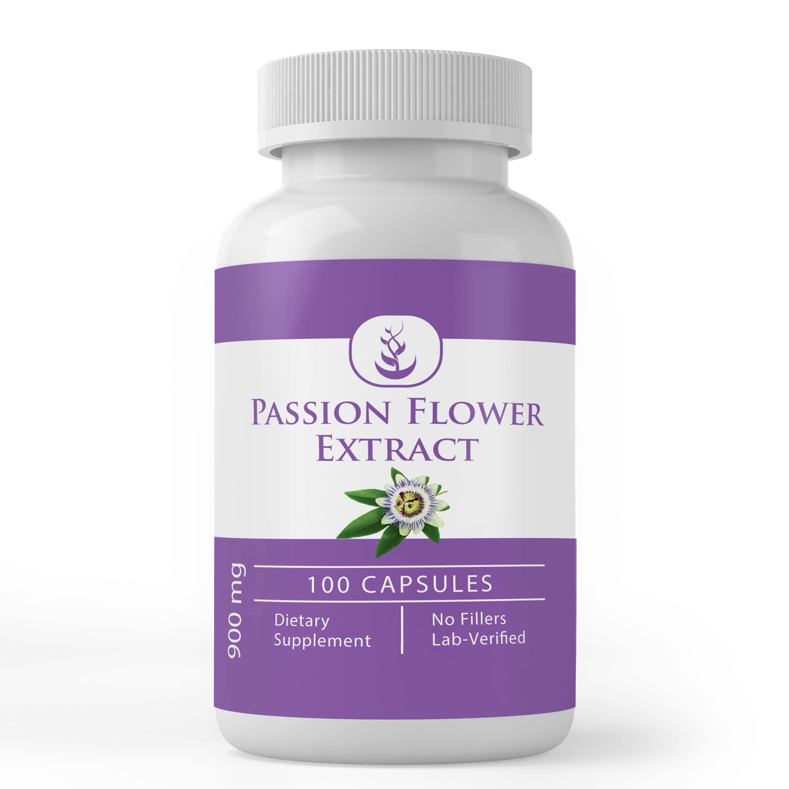 PURE ORIGINAL INGREDIENTS Passion Flower Extract - 100 Capsules | Always Pure, No Additives or Fillers | Lab Verified