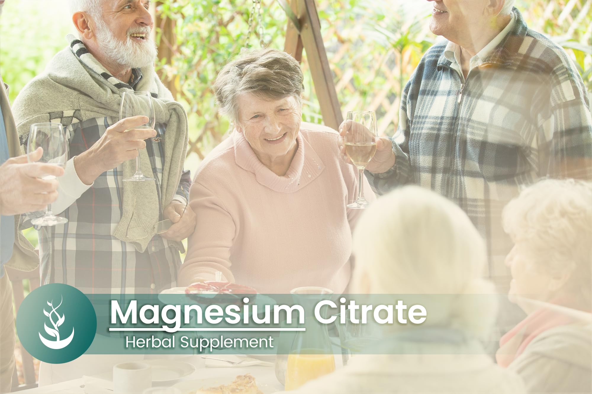 Pure Original Magnesium Citrate Capsules – 100 Count | Lab Verified, No Additives