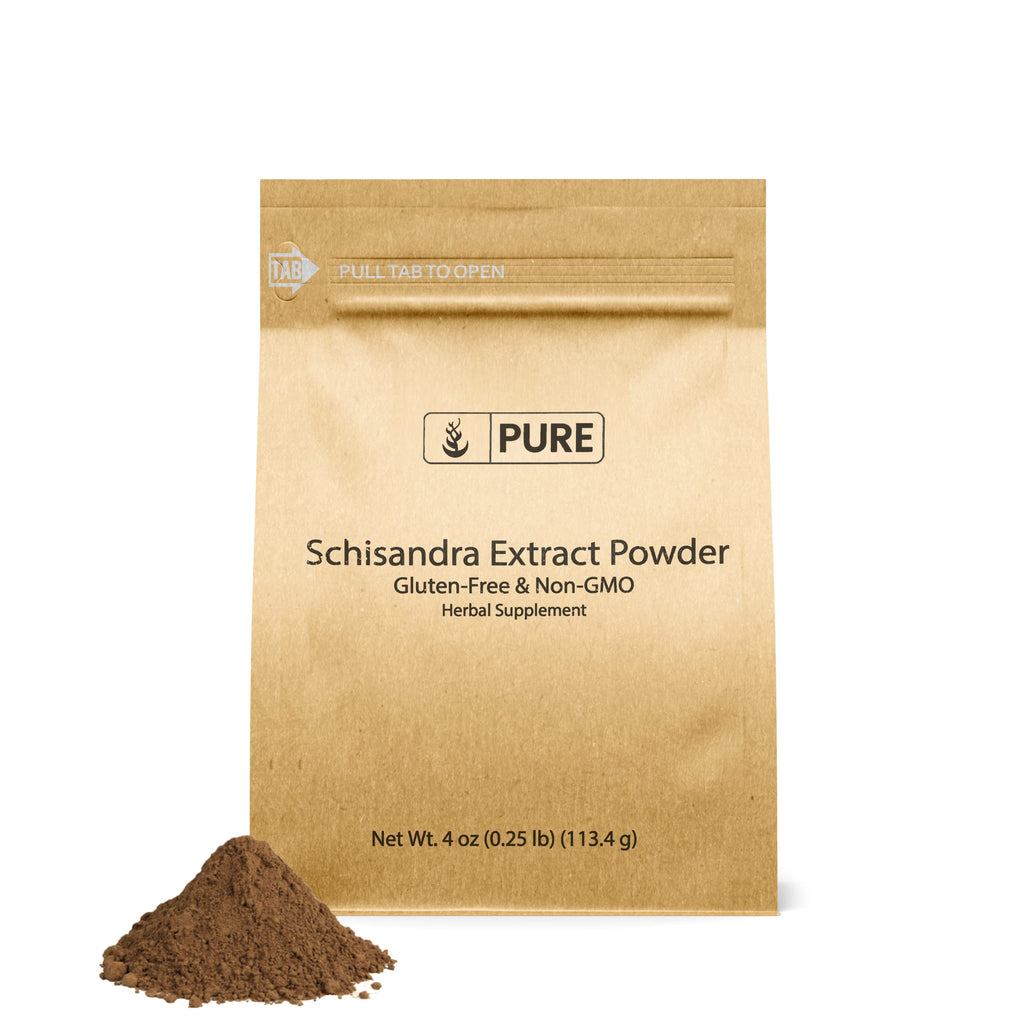 Pure Original Schisandra Extract Powder (4 oz) – Non-GMO, Gluten-Free | Five-Flavor-Fruit