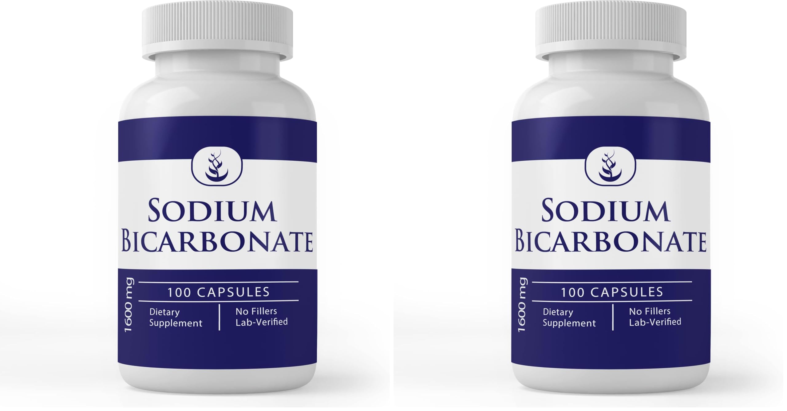 Pure Original Ingredients Sodium Bicarbonate (100 Capsules) Always Pure (Pack of 2) | 50 Day Supply