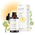 Pure TheraPro Rx Vegan A-D-K Drops – Liposomal D3 & K2, 20mL