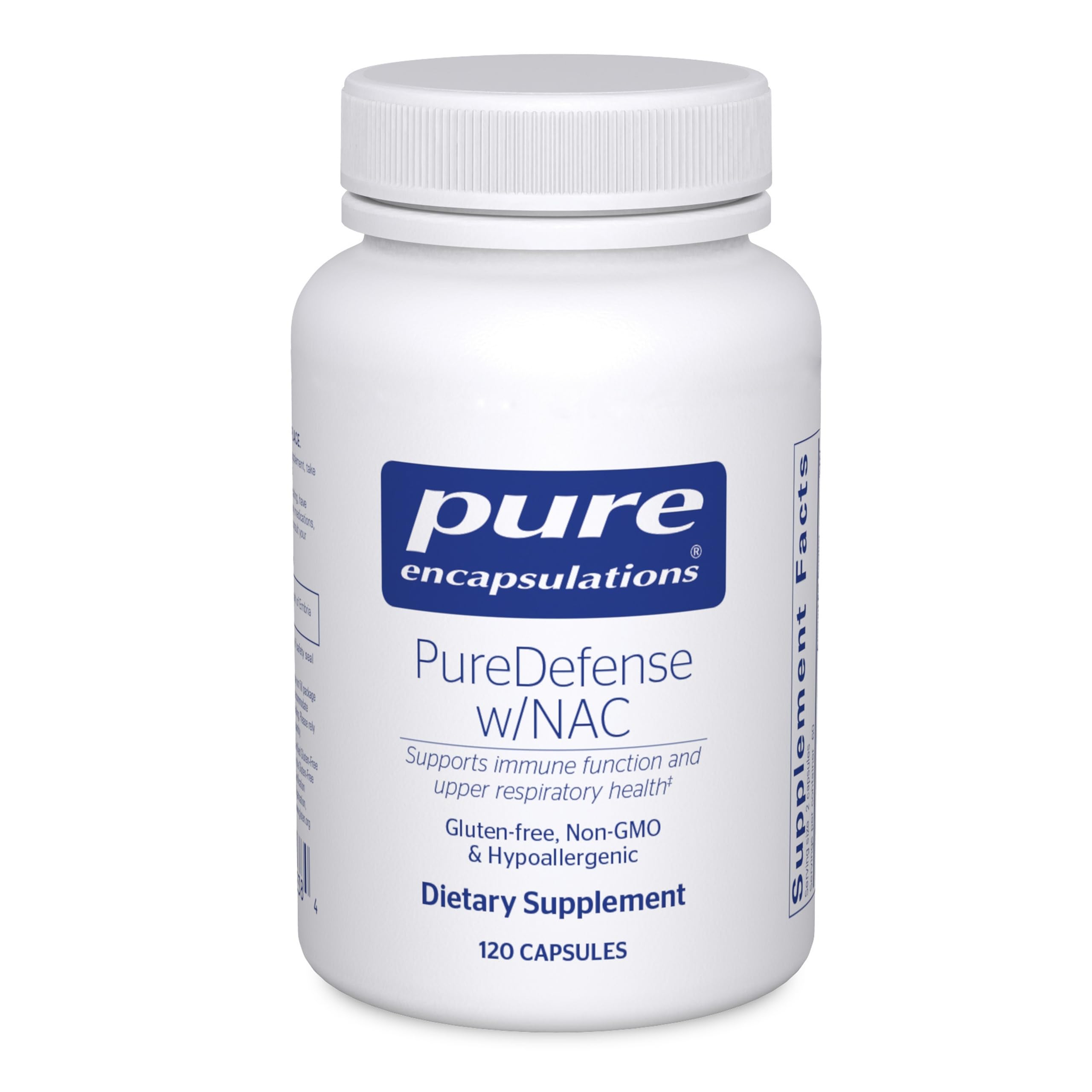 PureDefense with NAC by Pure Encapsulations — Immune Support & Respiratory Health, 120 Capsules