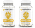 PUREFINITY Vitamin C 2000mg – Double Strength, High Absorption, 240 Capsules (Pack of 2)