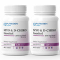 Puregen Labs Inositol Supplement | Myo-Inositol & D-Chiro-Inositol 2050mg (240 Veggie Caps) | Made in USA