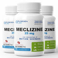 Puregen Labs Meclizine 25 mg Antiemetic – 600 Chewable Raspberry Tablets (Dairy-Free, Made in USA) Motion Sickness Relief