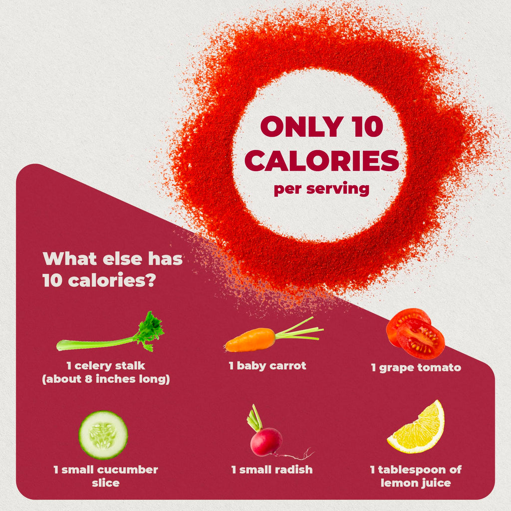 PureHealth Reds Superfoods Powder - 10 Calorie Beetroot & Probiotic Adaptogen Drink (30 Servings)
