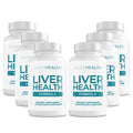 PureHealth Research Liver Health Detox & Cleanse Supplement – Artichoke, Milk Thistle & Dandelion | 360 Capsules