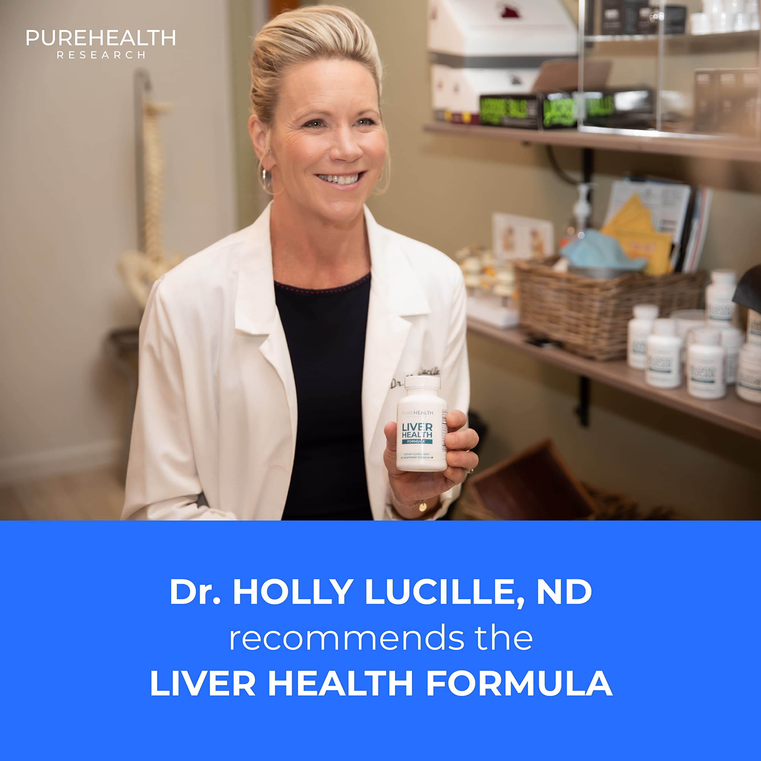 PUREHEALTH RESEARCH Liver Health – Detox & Repair with Artichoke, Milk Thistle & Turmeric | 60 Capsules