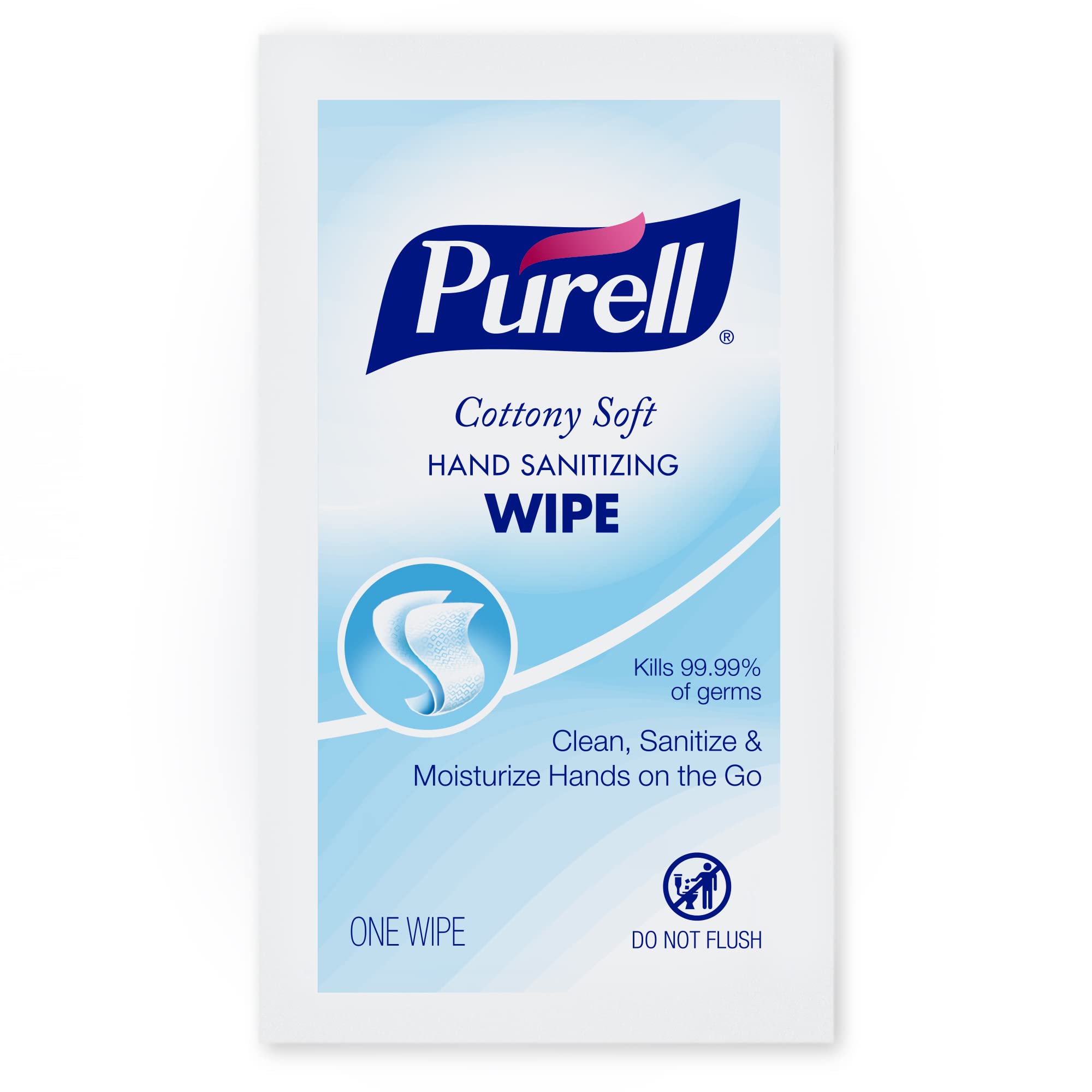 PURELL Cottony Soft Hand Sanitizing Wipes – 1000 Individually Wrapped, Bulk Shipper (9026-1M)