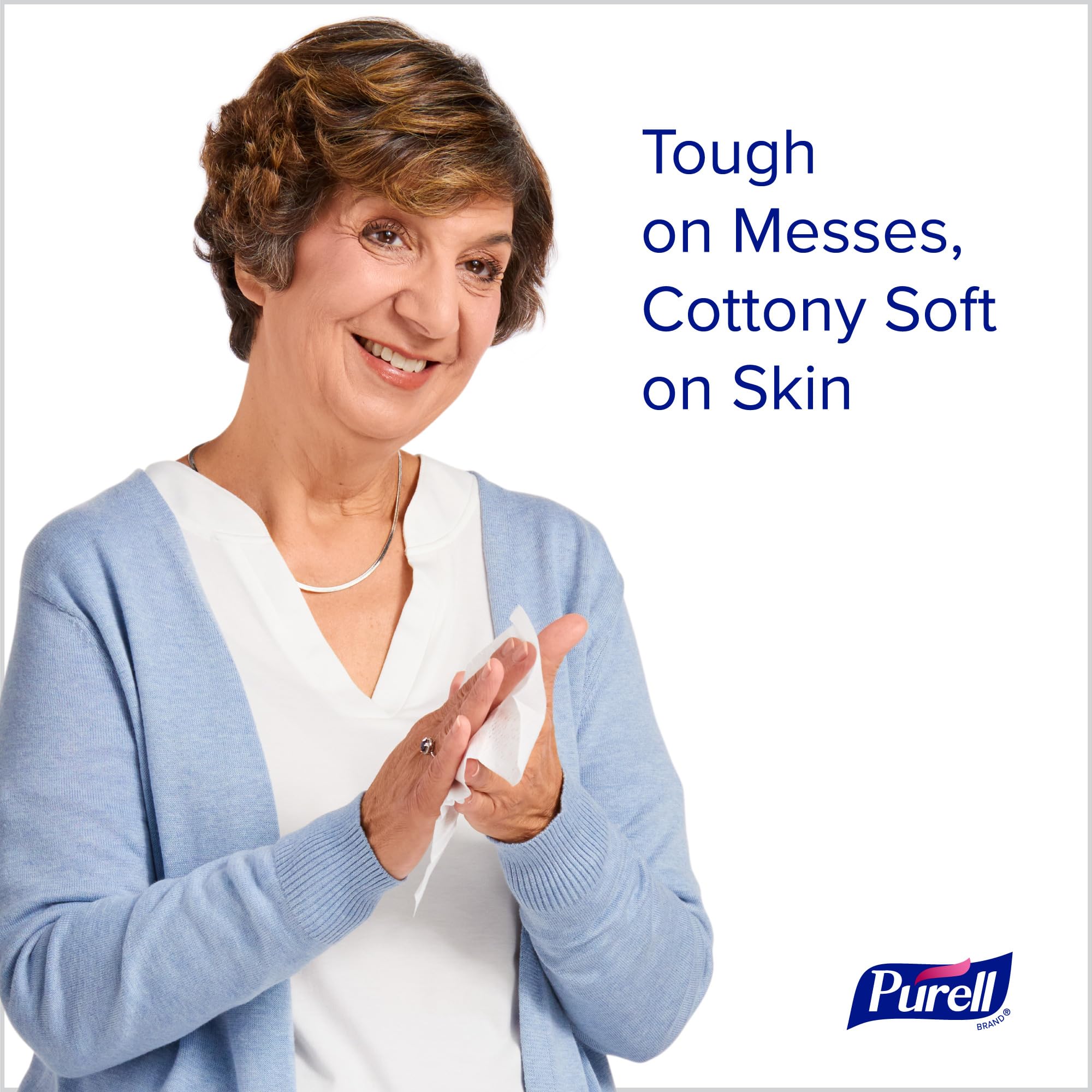 PURELL Cottony Soft Hand Sanitizing Wipes – 1000 Individually Wrapped, Bulk Shipper (9026-1M)