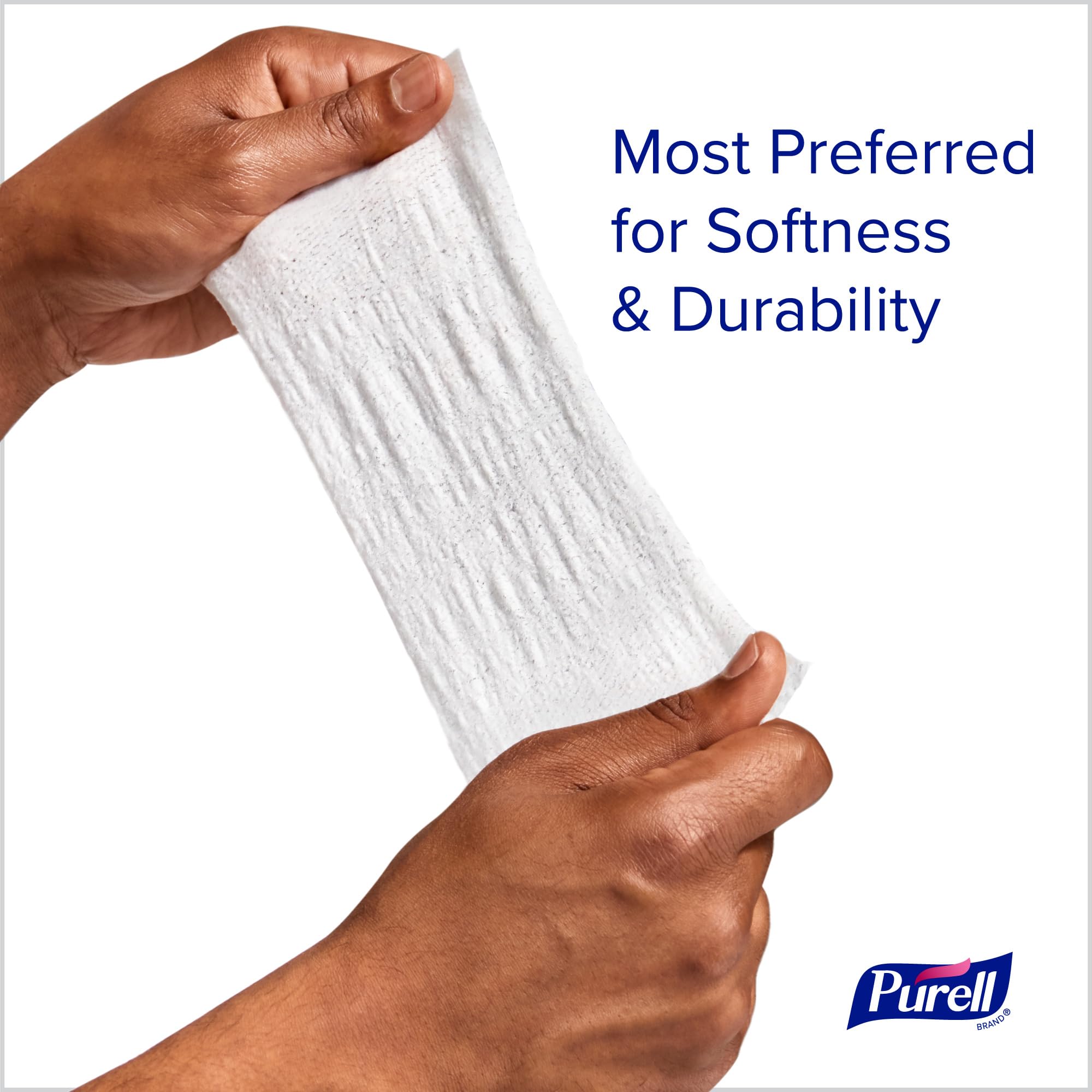 PURELL Cottony Soft Hand Sanitizing Wipes – 1000 Individually Wrapped, Bulk Shipper (9026-1M)