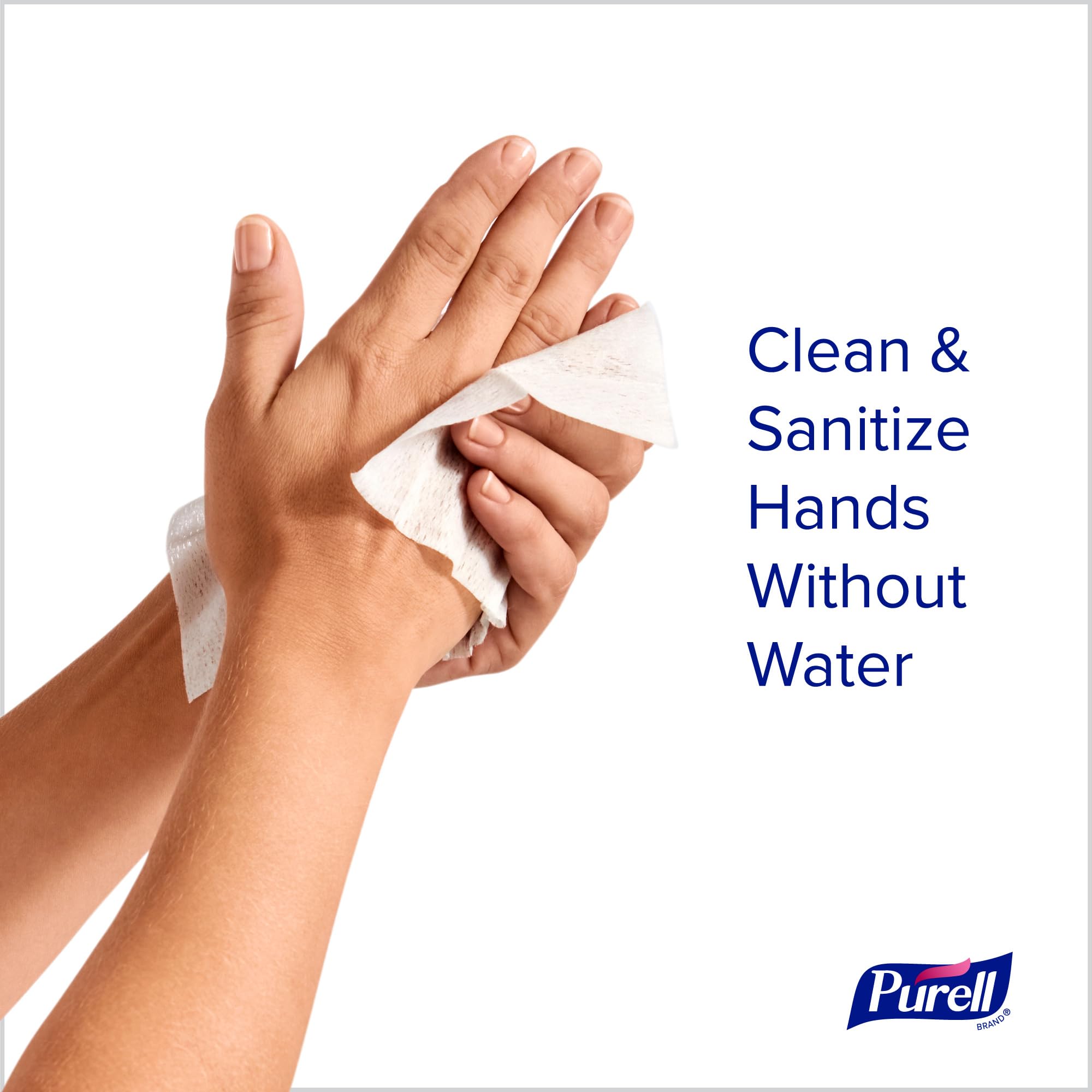 PURELL Cottony Soft Hand Sanitizing Wipes – 1000 Individually Wrapped, Bulk Shipper (9026-1M)