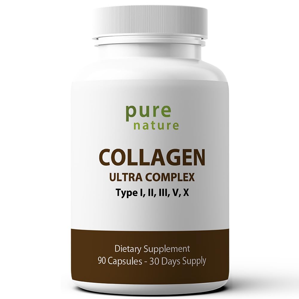 PureNature Collagen Ultra - Multi-Source Hydrolyzed Collagen 90 Caps