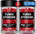 PureNutra Turkesterone for Men | Organic Turkesterone + Fadogia Agrestis | 120 Vegan Capsules (2 Packs)