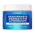 PureSkin Seborrheic Dermatitis & Psoriasis Cream – Steroid-Free Herbal Antifungal (3.4 oz)