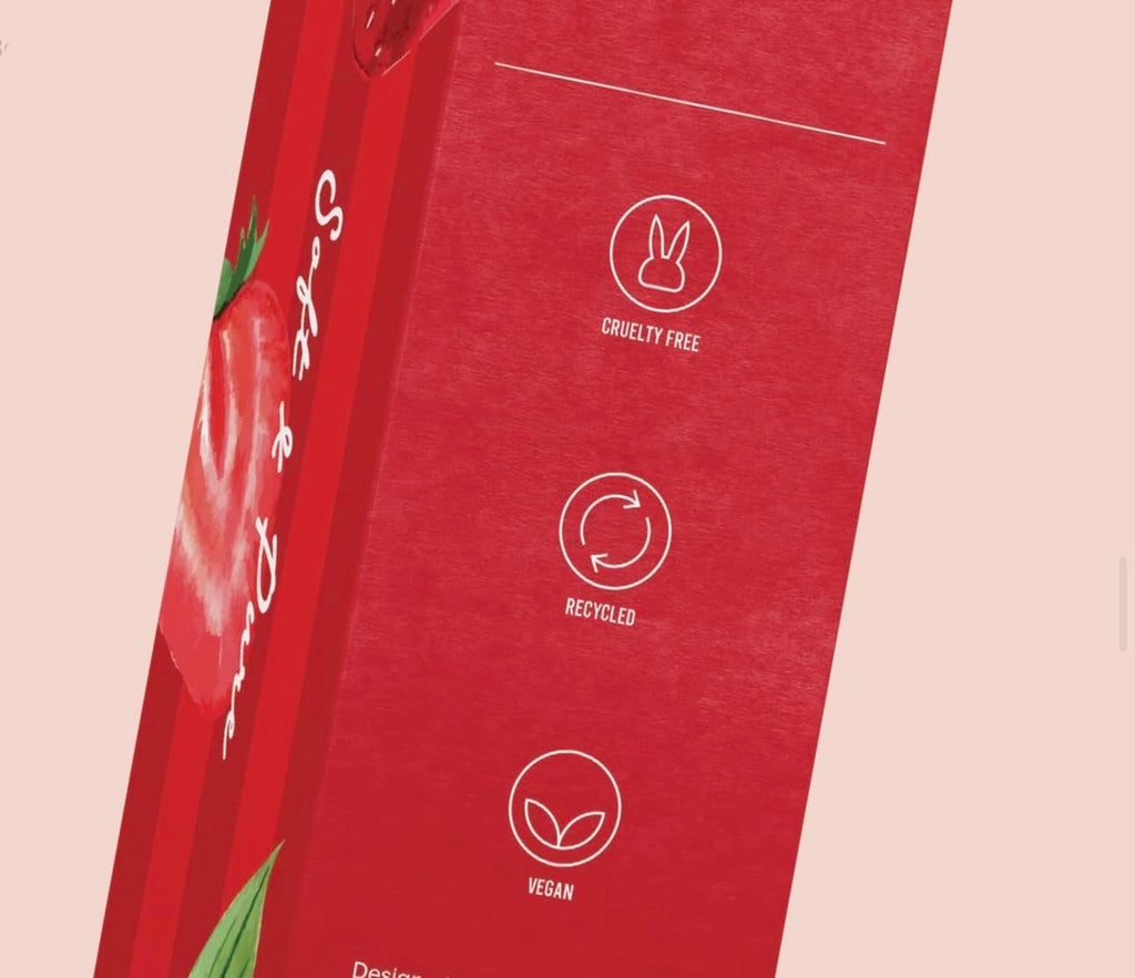 PURIFLOSS Expanding Woven Dental Floss - PFAS/PTFE Free, Strawberry