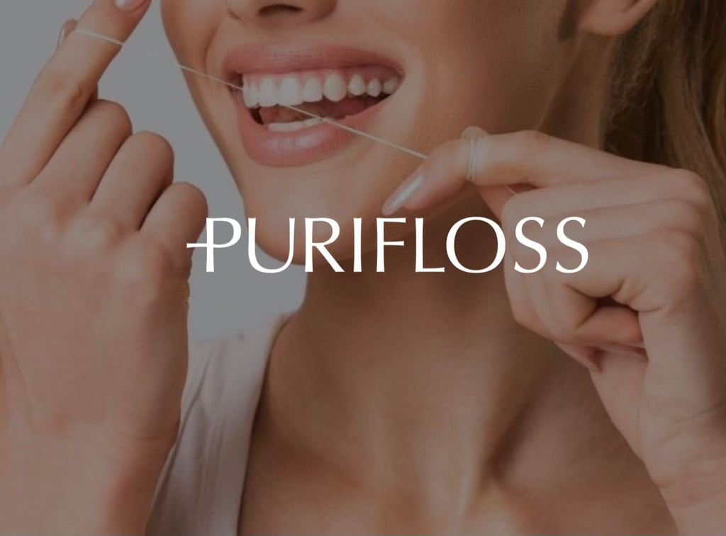PURIFLOSS Premium Expanding Woven Dental Floss – PFAS & PTFE Free – Mint & Strawberry Sampler Kit