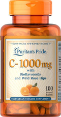 Puritan's Pride 1000 mg Vitamin C 100 Count – Discontinued