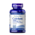 Puritan's Pride Calcium 1500 mg + Vitamin D3 1000 IU – 120 Coated Caplets