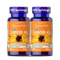 Puritan's Pride Lutigold Lutein 40mg with Zeaxanthin – Eye Health Support, 8-Month 2-Pack