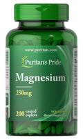 Puritan's Pride Magnesium 250 mg – Supports Muscle Function and Bone Health