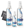 Purity Eyeglass Lens Cleaner Kit - 2x8oz + 1x2oz Spray, 2 Microfiber Cloths