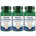 Purity Products Muscle Accelerator 650 mg – Patented & Clinically Tested Ayurvedic Blend for Strength, Endurance + Muscle Growth | 60 Veg Caps (3)