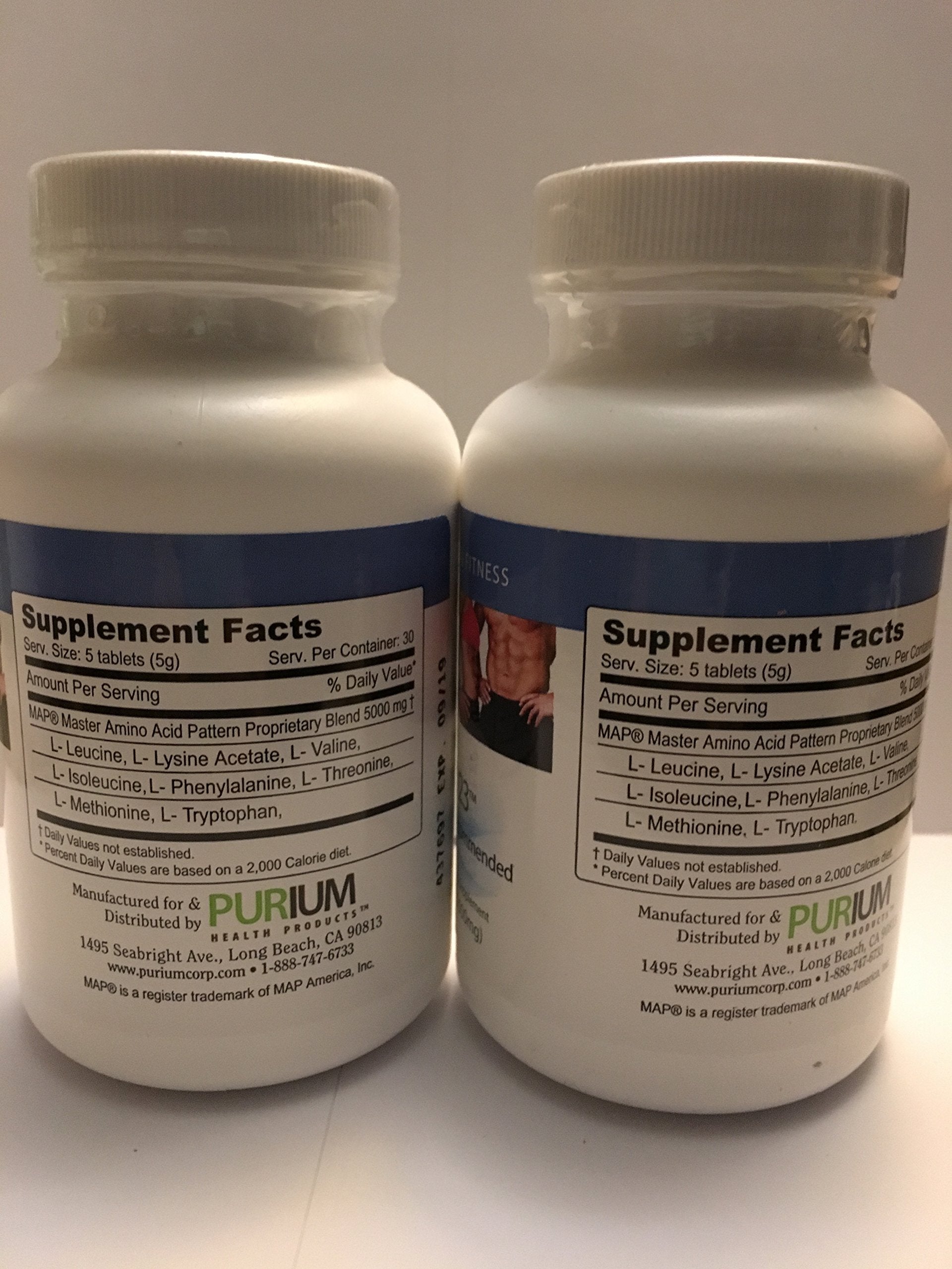 Purium Super Amino 23 (2 Pack) – 150 Vegan Tablets | BCAA & Essential Amino Acids