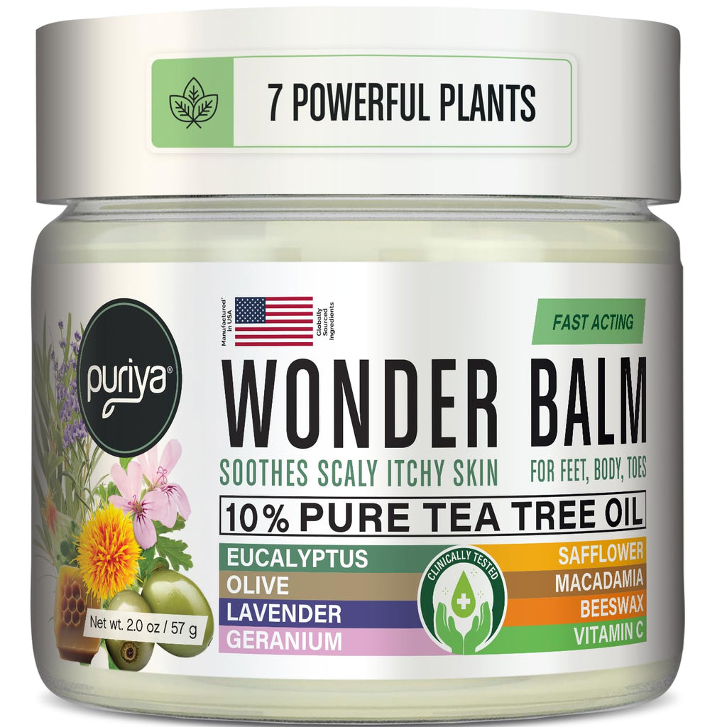 Puriya Tea Tree Oil Balm Extra Strength – Fast-Acting Plant-Powered Skin Relief