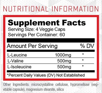 BCAA Capsules – Purus Labs Foundation Series 2:1:1 | 240 Capsules