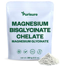 Purusure Magnesium Bisglycinate Chelate 250g | Sleep, Bones & Muscle Support